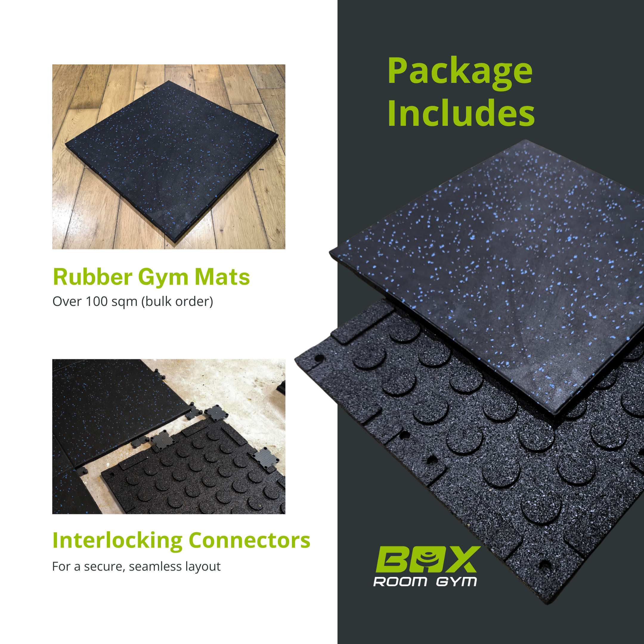 Rubber Gym Mat (over 100sqm) - Image 5
